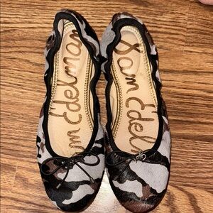 Sam Edelman Women's Camouflage Flats